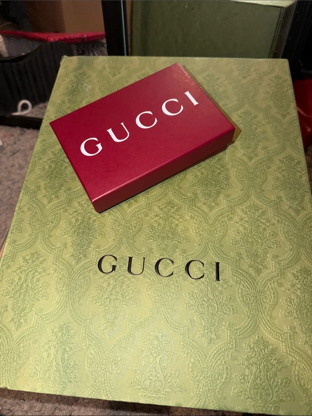 Gucci Luce shoulder bag & Gucci Luce Wallet GG CANVAS - AUTHENTIC GUCCI - Picture 3 of 14